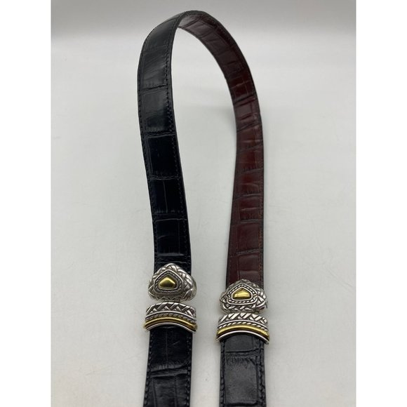 Vintage Brighton Reversible Leather Belt ML-32 40210 Like New main image 5